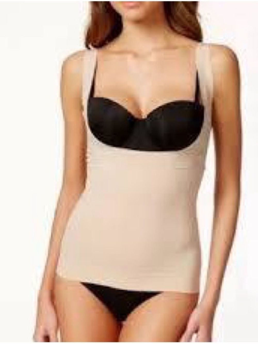 SPANX Power Conceal-Her Open Bust Shaping Tank Top Nude Women’s 3X NWT